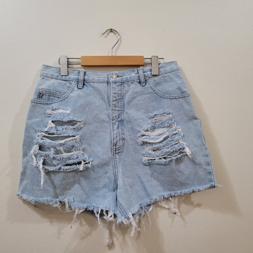 Route 66 Relaxed Fit  Distress jean short